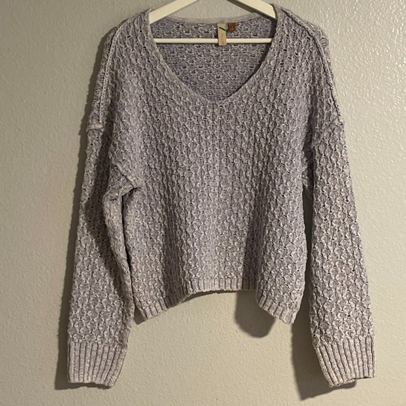 Pilcro  By Anthropologie Women's Purple Christian Knit Anthro Sweater Size Small - Picture 4 of 11